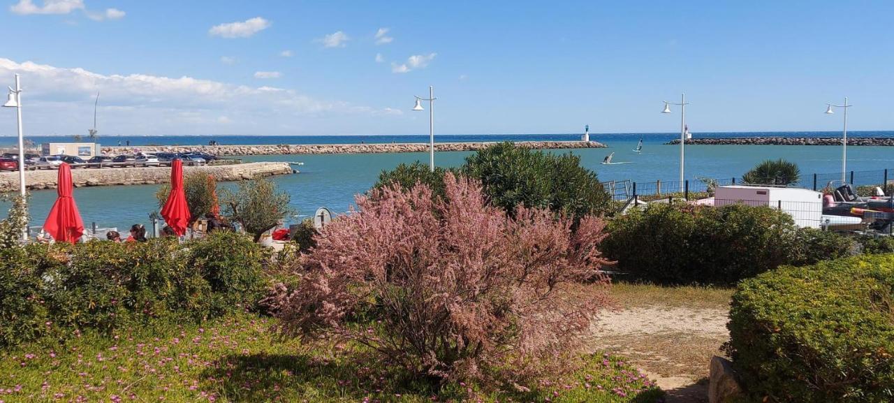 T3 Carnon, 1ère ligne 50m plage terrasse parking Mauguio Eksteriør bilde